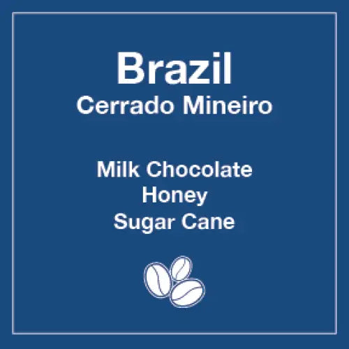 Brazil Cerrado Mineiro 12 oz Retail Bag Case for Resale - Tico Coffee Roasters