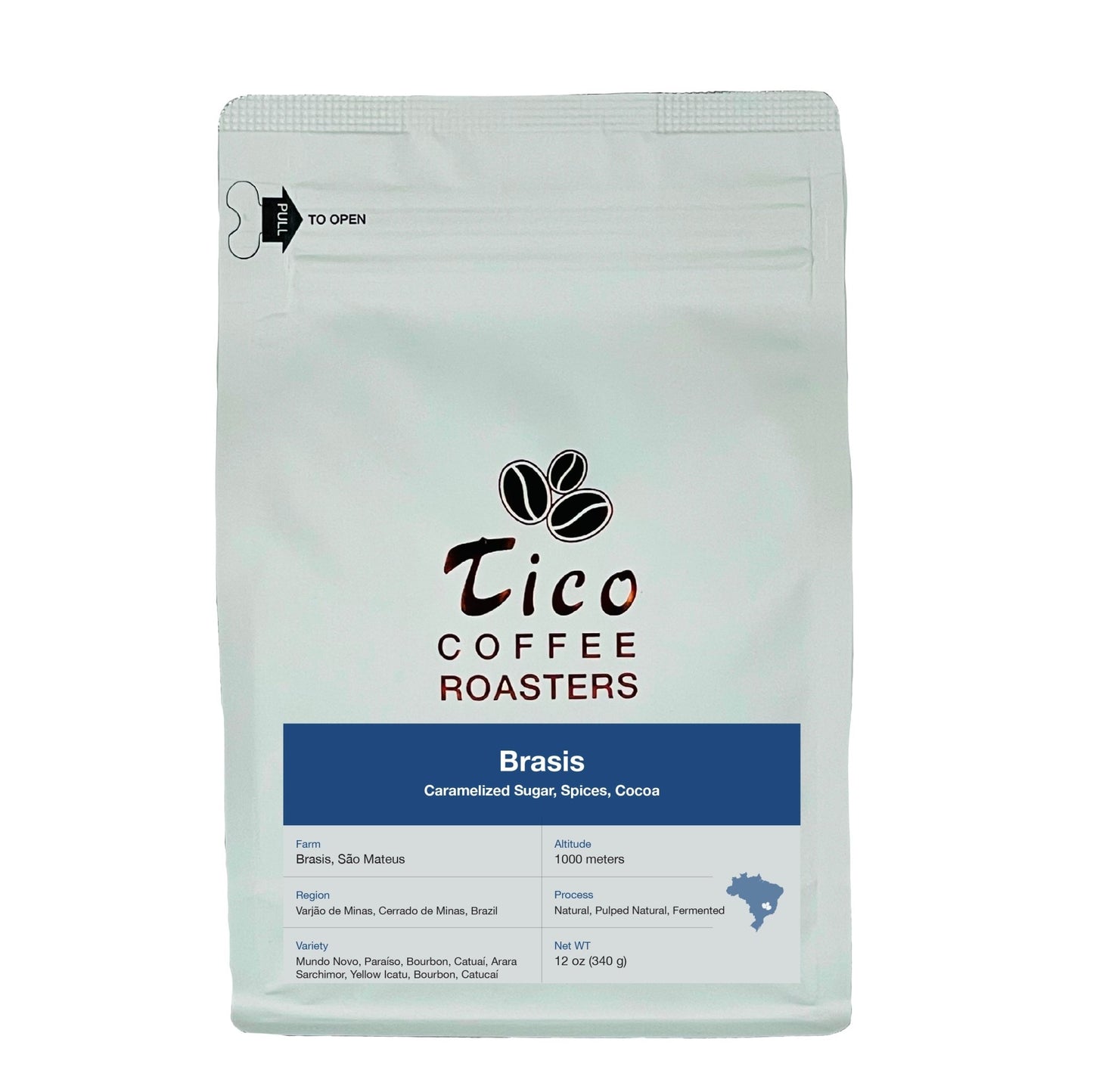 Brazil Brasis - Tico Coffee Roasters