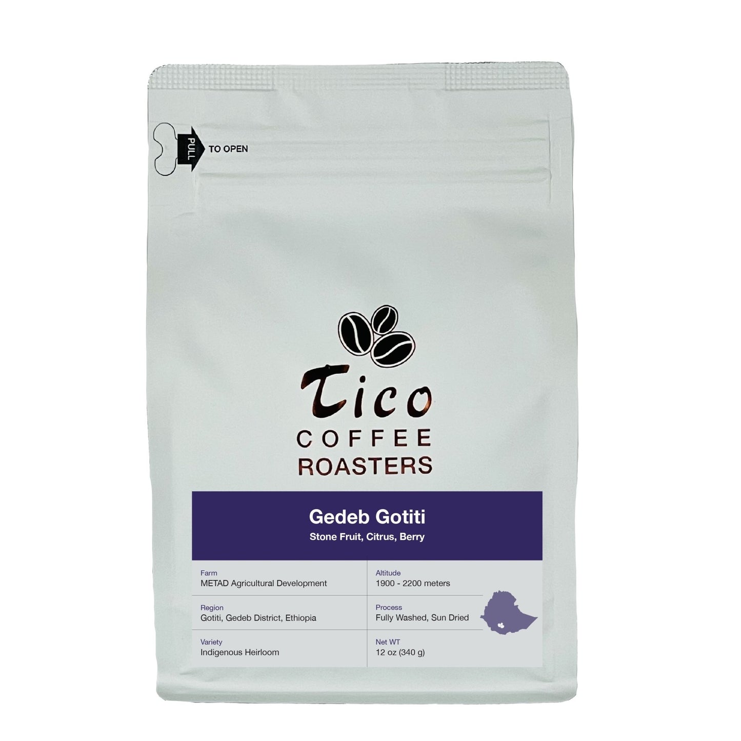 Ethiopia Gedeb Gotiti - Tico Coffee Roasters