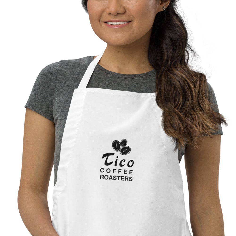Tico Coffee Roasters Embroidered Apron - Tico Coffee Roasters