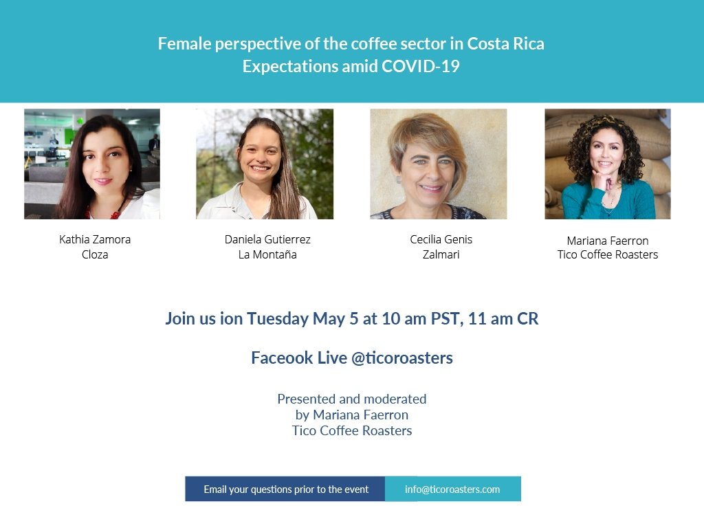 Female perspective of the coffee sector in Costa Rica - Expectations amid COVID-19 - Tico Coffee Roasters
