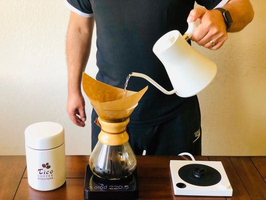 How to step up the pour-over coffee game - Tico Coffee Roasters