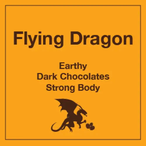 Flying Dragon 12 oz Retail Bag Case for Resale - Tico Coffee Roasters