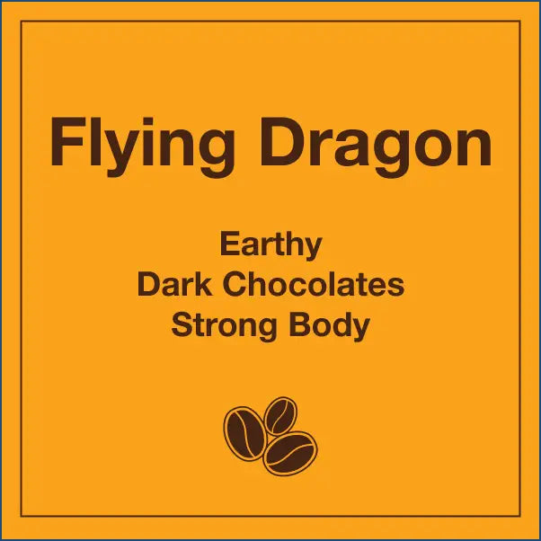 Flying Dragon 12 oz Wholesale Frac-Pack Case - Tico Coffee Roasters