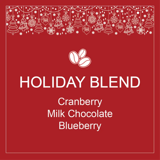 Holiday Blend 12 oz Retail Bag Case for Resale - Tico Coffee Roasters