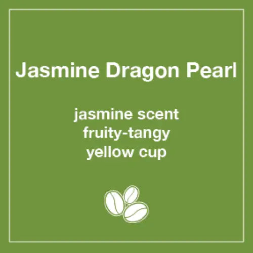 Jasmine Dragon Pearl Tea (Wholesale) - Tico Coffee Roasters