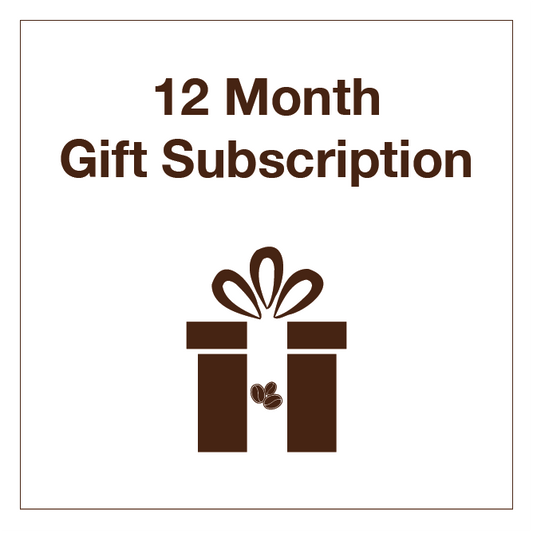 12 Month Coffee Gift Subscription - Tico Coffee Roasters
