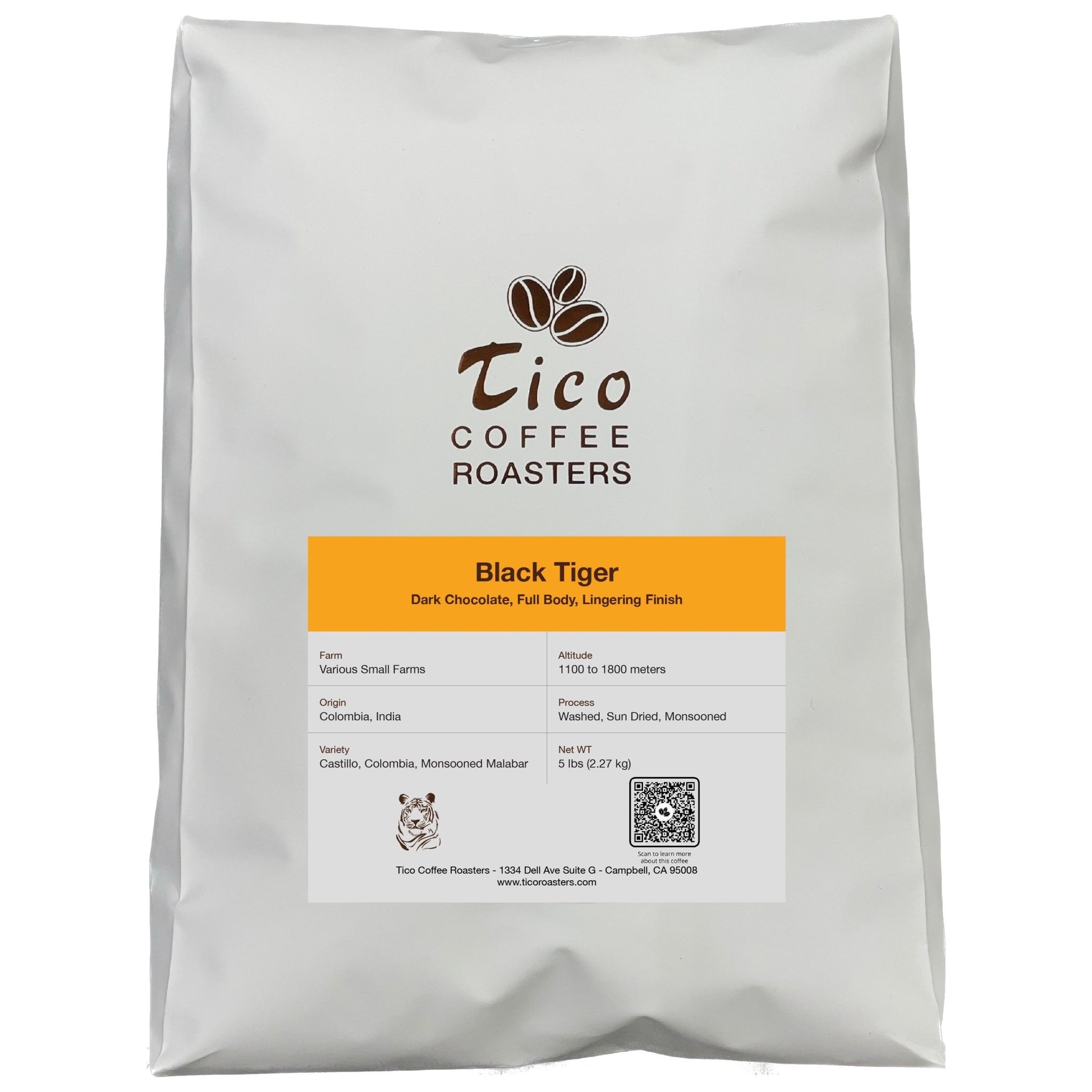 Black Tiger - Tico Coffee Roasters