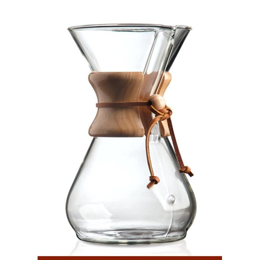 Chemex CM-8A Classic Series Glass Coffeemaker 8 Cup - Tico Coffee Roasters