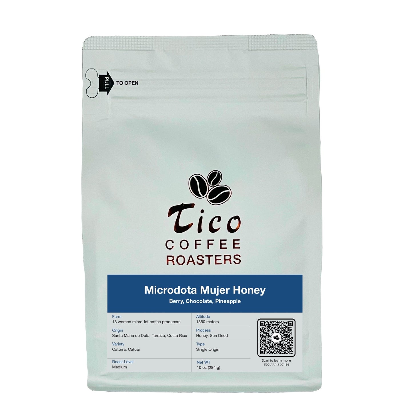 Costa Rica Microdota Mujer Honey - Tico Coffee Roasters