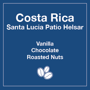 Costa Rica Santa Lucia Patio Helsar 12 oz Retail Bag Case for Resale - Tico Coffee Roasters