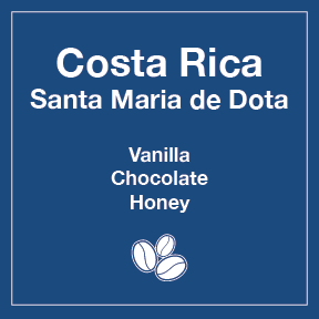 Costa Rica Santa Maria de Dota 12 oz Retail Bag Case for Resale - Tico Coffee Roasters