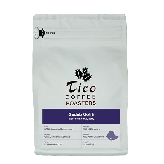 Ethiopia Gedeb Gotiti - Tico Coffee Roasters