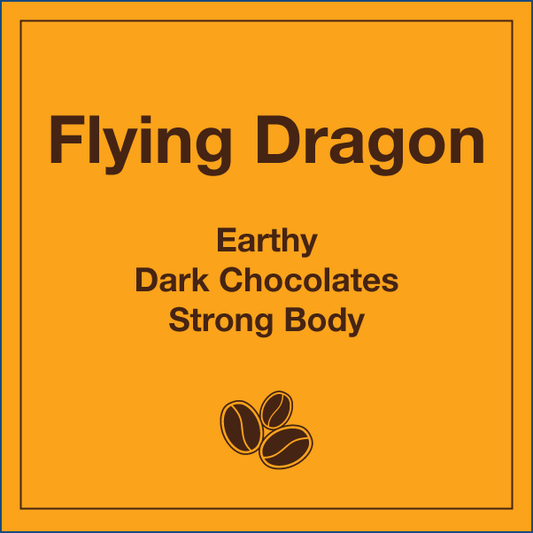 Flying Dragon 12 oz Wholesale Frac-Pack Case - Tico Coffee Roasters