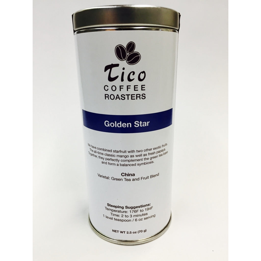 Golden Star Green Tea Blend - Tico Coffee Roasters