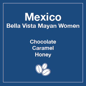 Mexico Bella Vista Mayan Women 12 oz Retail Bag Case for Resale - Tico Coffee Roasters